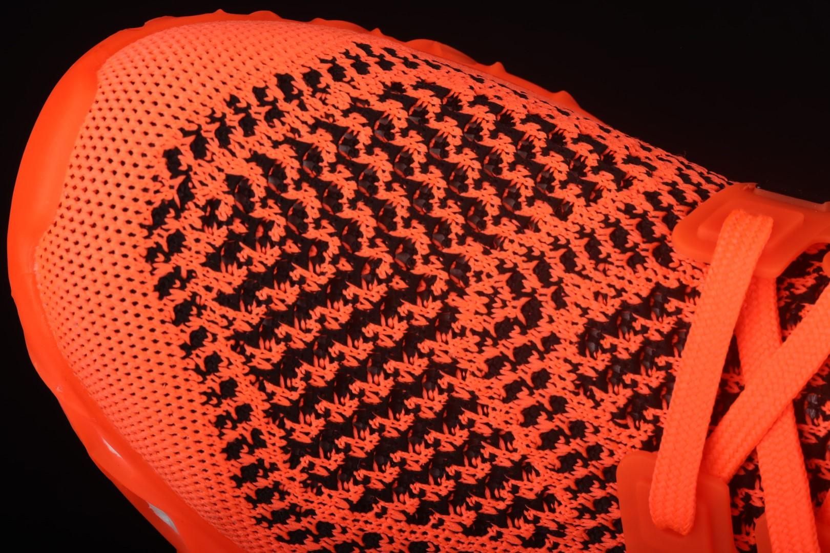 adidasMens Ultra Boost Web DNA - Solar Red