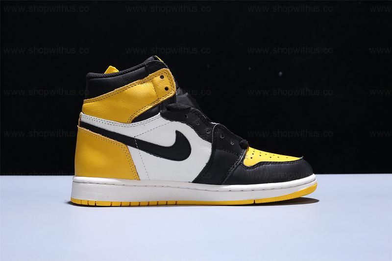 Air Jordan 1 AJ1 Retro High OG - 'Yellow Toe'