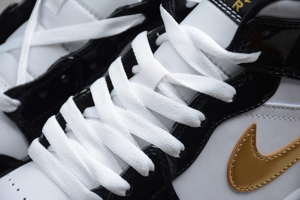 Air Jordan 1 AJ1 Mid SE - Black Gold