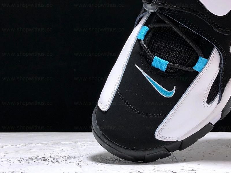 NikeAir Barrage Mid - Black/Aqua