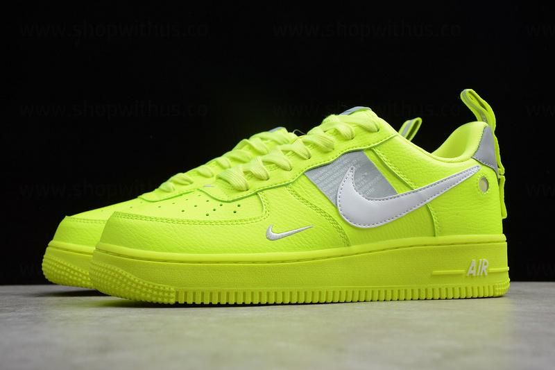NikeUnisex Air Force 1 AF1 Utility - Volt