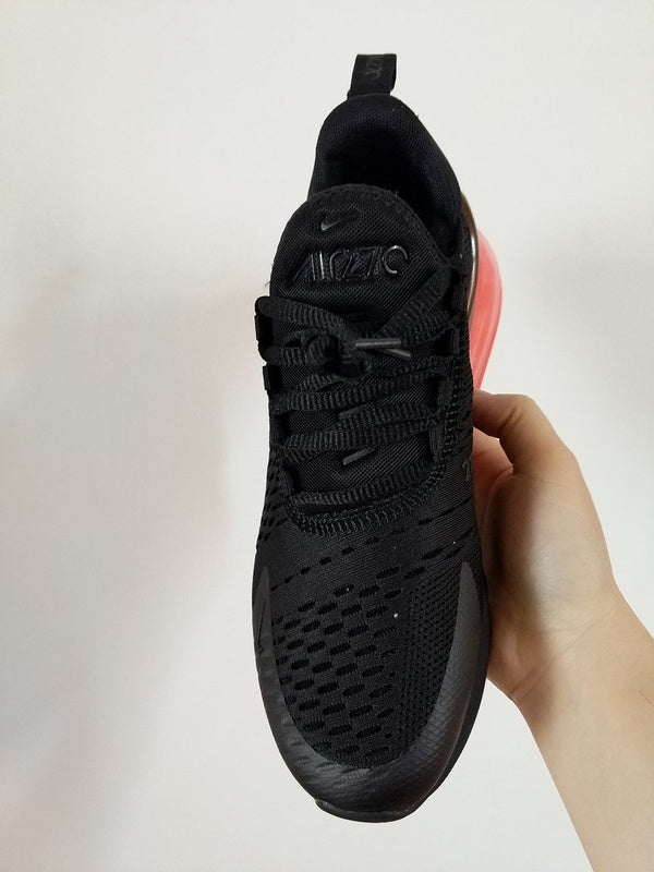 NikeUnisex Air Max 270 - Black/Hot Punch/Black