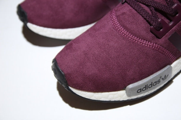 adidasUnisex NMD R1 Suede - Burgundy Maroon