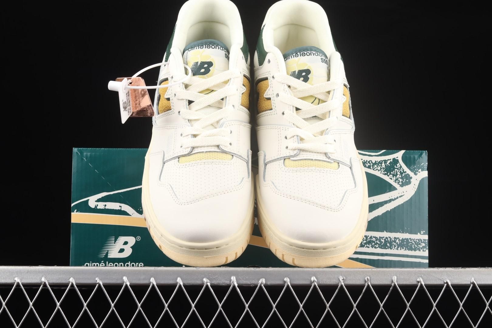 Aime Leon Dore x New Balance 550 - Green Yellow