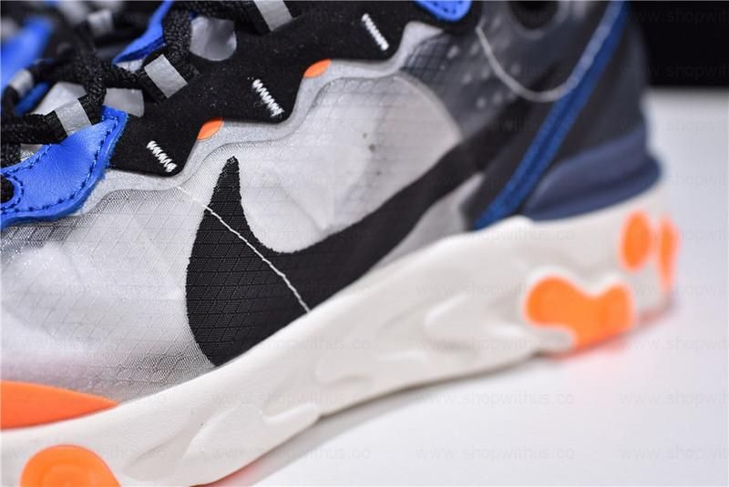 NikeReact Element 87 - Thunder Blue/Total Orange