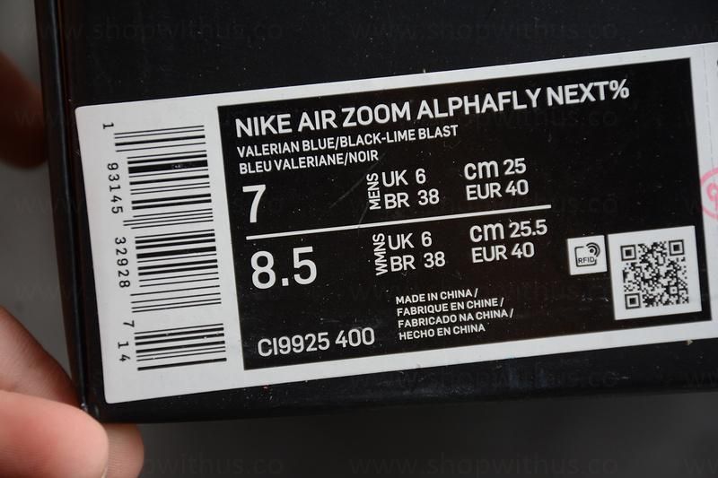 NikeRunning Air Zoom Alphafly NEXT% - Electric Green