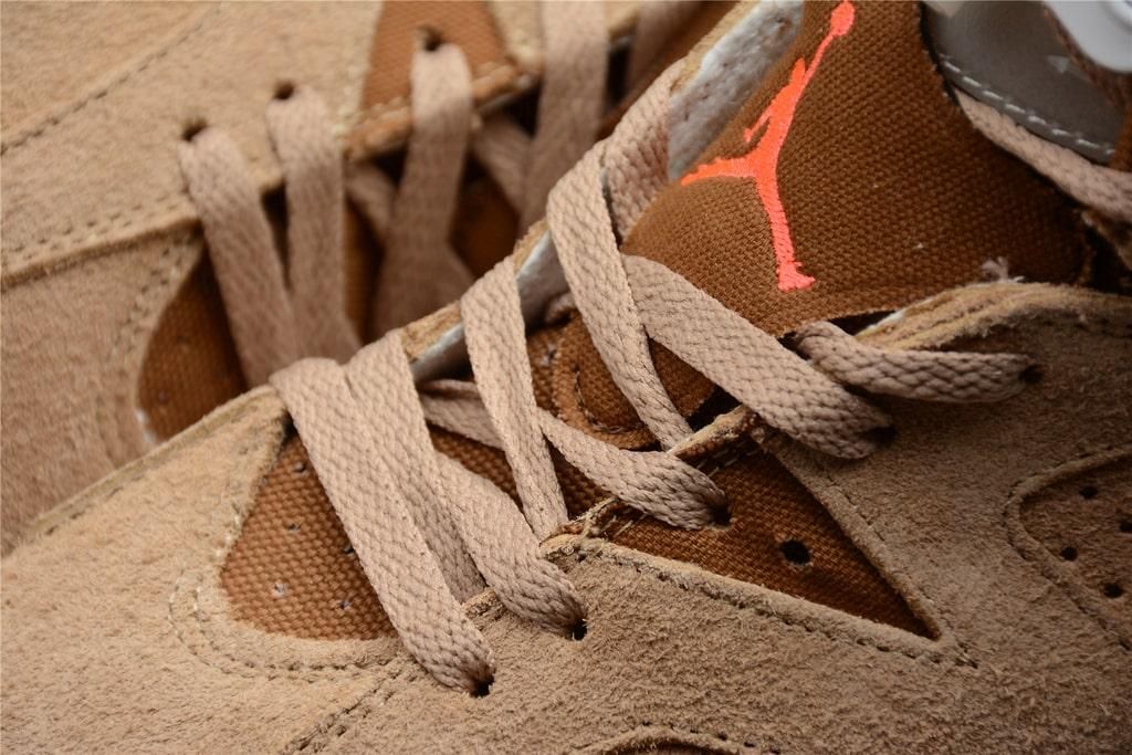 Travis Scott x Air Jordan 6 AJ6 - British Khaki