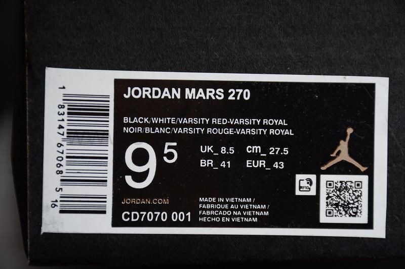 Jordan Mars 270 - Top 3