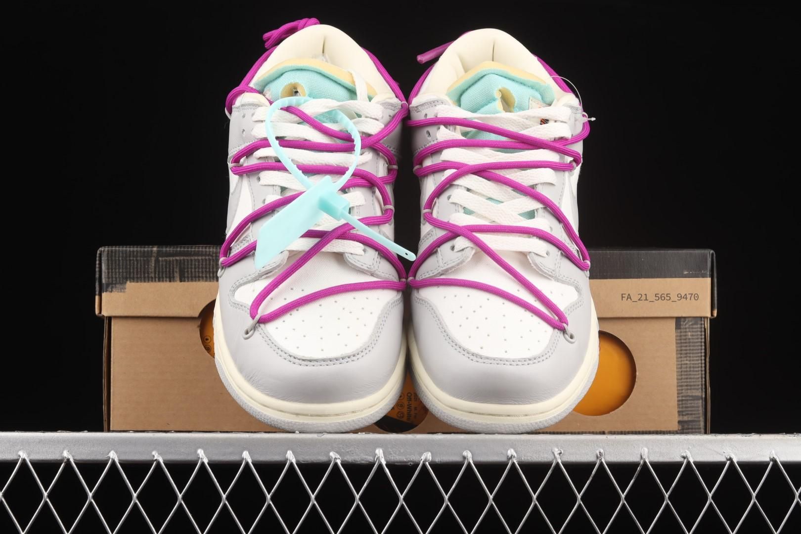 Off-White x NikeWMNS Dunk Low - Lot 21