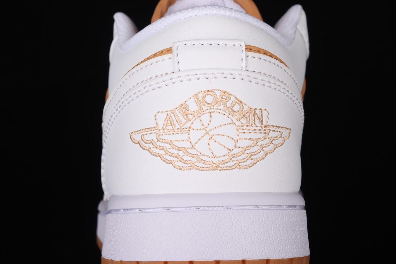 Air Jordan 1 AJ1 Low - Hemp White