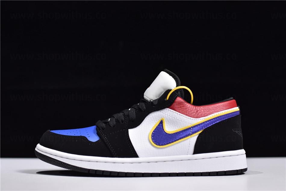 Air Jordan 1 AJ1 Low - Lakers Top 3