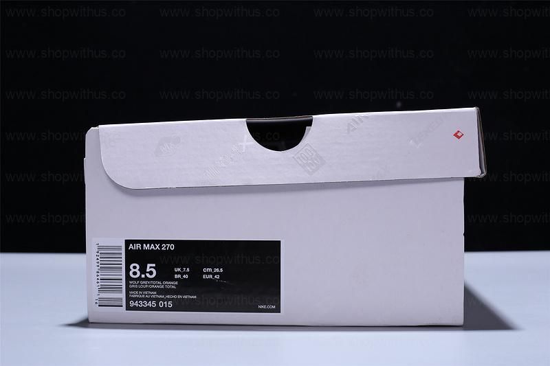 NikeAir Max 270 - Wolf Grey/Photo Blue