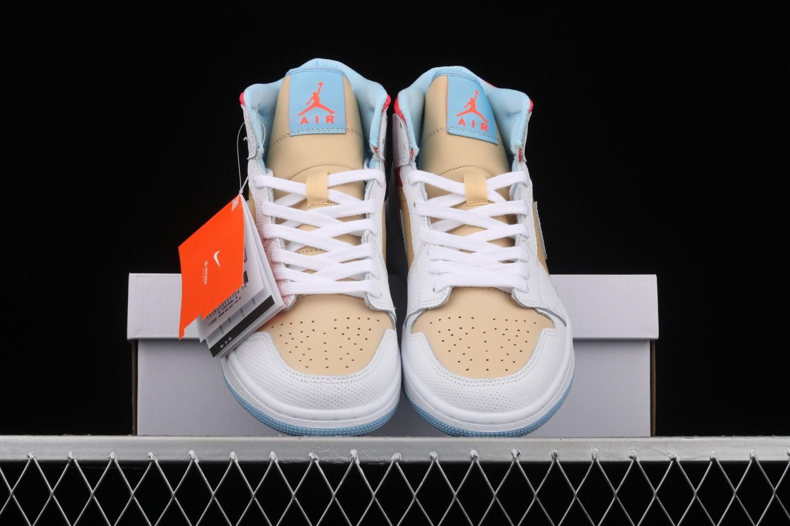 Air Jordan 1 AJ1 Mid SE - Sesame