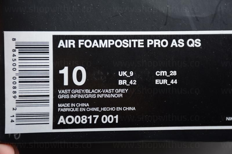 NikeAir Foamposite Pro QS - All Star