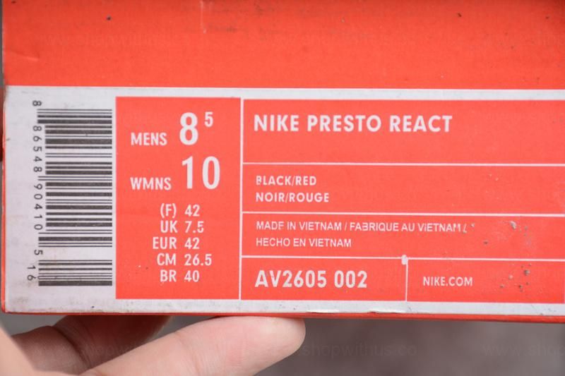 NikeMen's React Presto - Chatty Matador