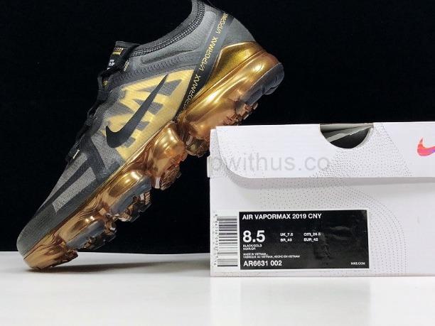 NikeAir Vapormax 2019 - Black/Metallic Gold