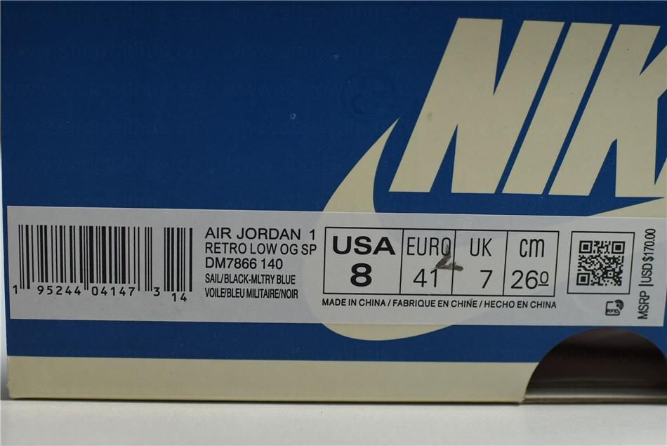Air Jordan 1 AJ1 Low x Travis Scott - Fragment Design