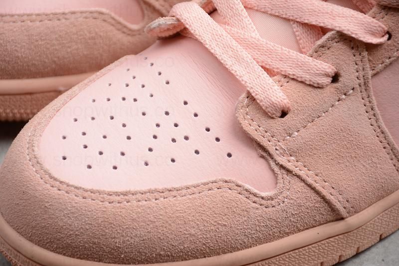 Unisex Air Jordan 1 AJ1 Mid - Coral Gold