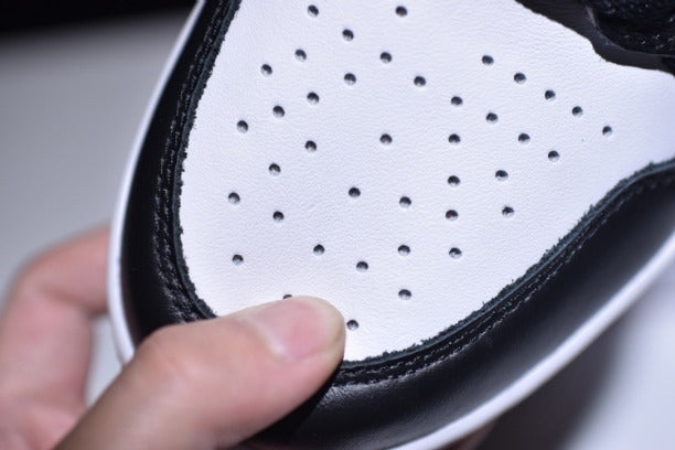 NikeUnisex Air Jordan 1 AJ1 High The Return Basketball Shoe - Black Toe