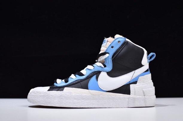 Sacai xNike Blazer Mid - White/Black/Legend Blue