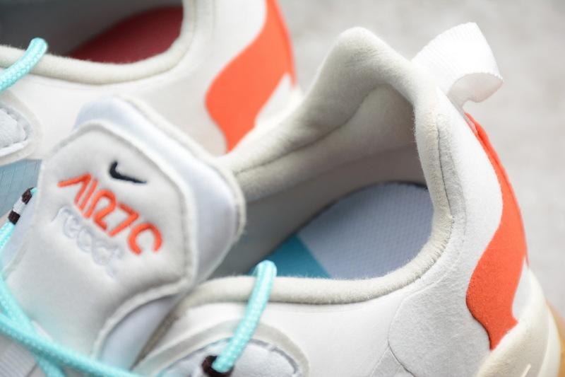 NikeAir Max 270 React - Light Beige/Chalk