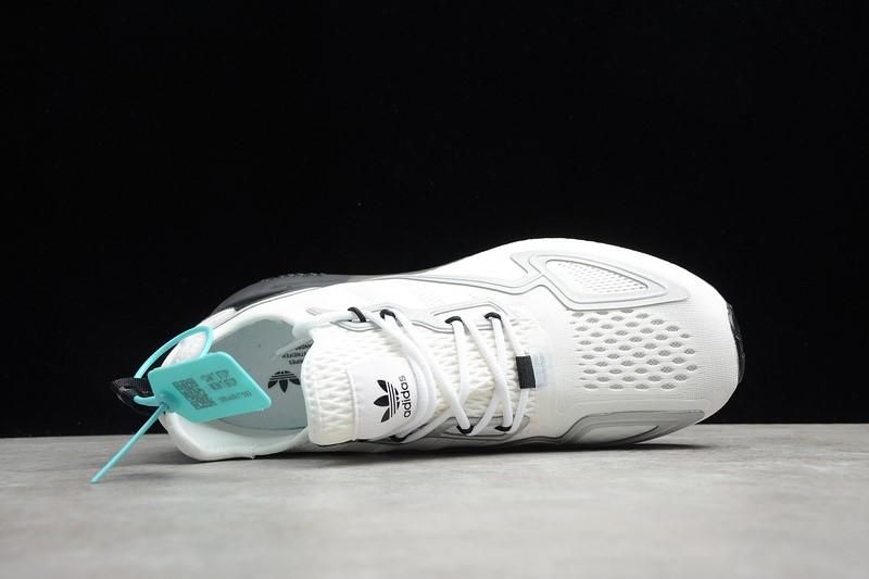 adidasMen's ZX 2K Boost - White Black
