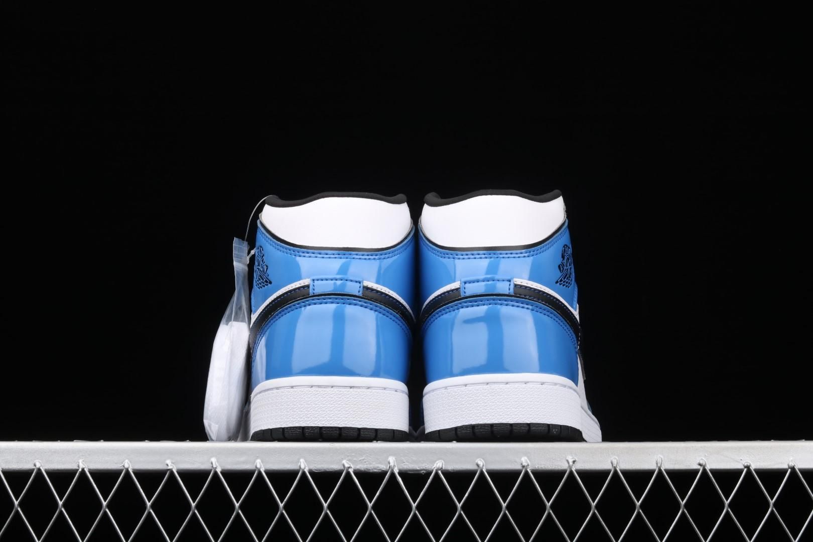 Air Jordan 1 AJ1 Mid - Signal Blue