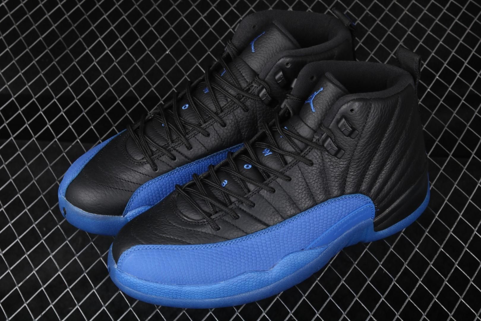 Air Jordan 12 AJ12 Retro - Black Game Royal