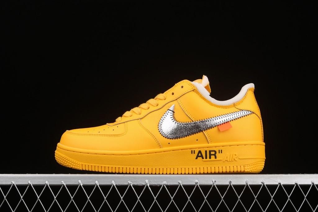 Off-White x Air Force 1 AF1 Low - University Gold