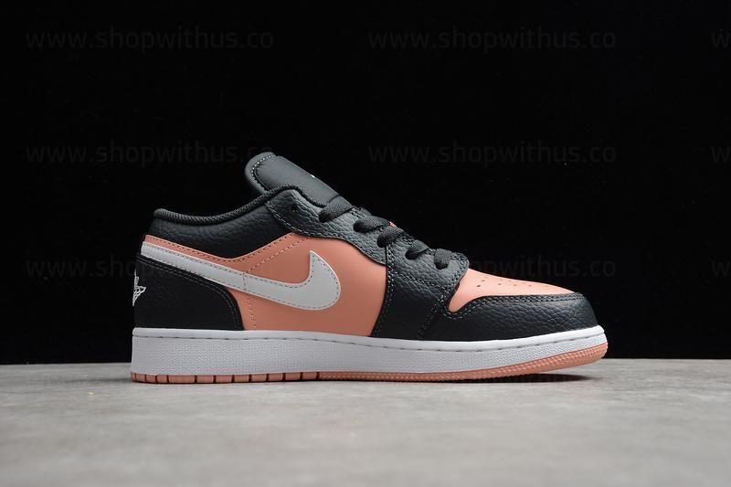 Air Jordan 1 AJ1 Low - Black/Pink Quartz