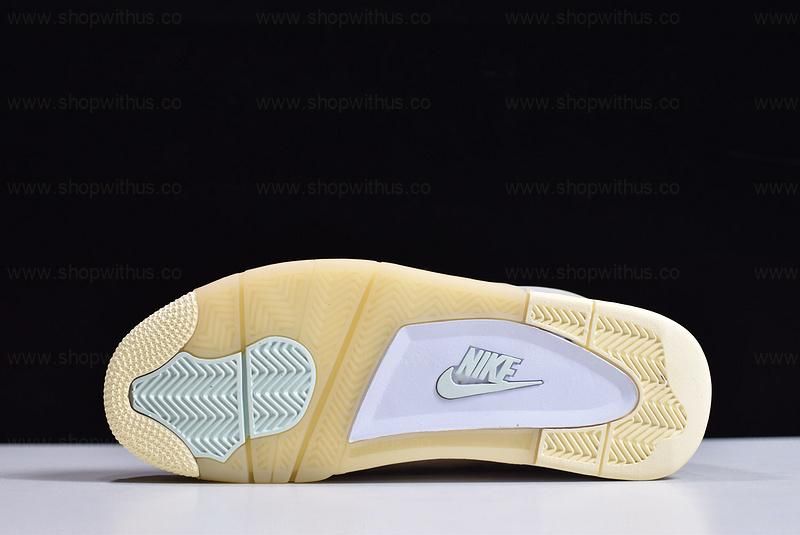 Off-White™ x Air Jordan 4 AJ4 Retro  - Sail