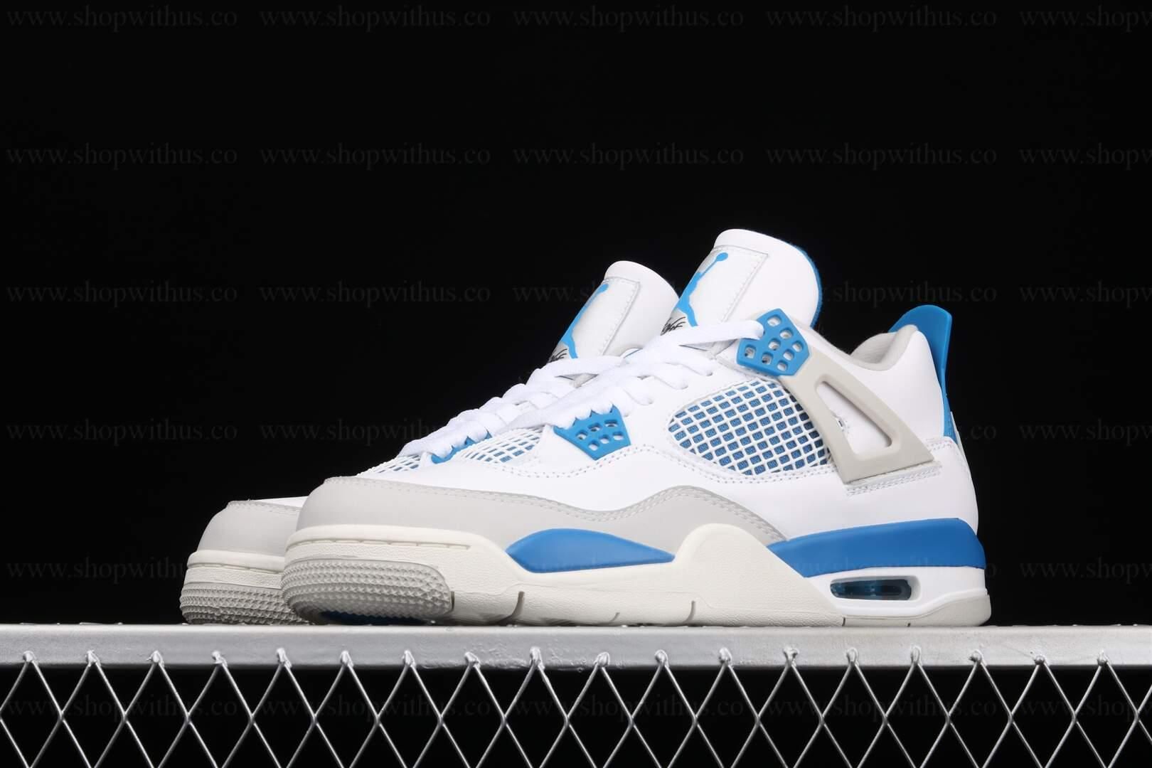 Air Jordan 4 AJ4 Retro - Military Blue