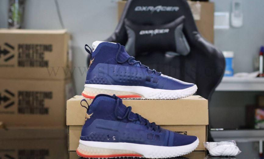 Under Armour Project Rock 1 - Blue/White/Red