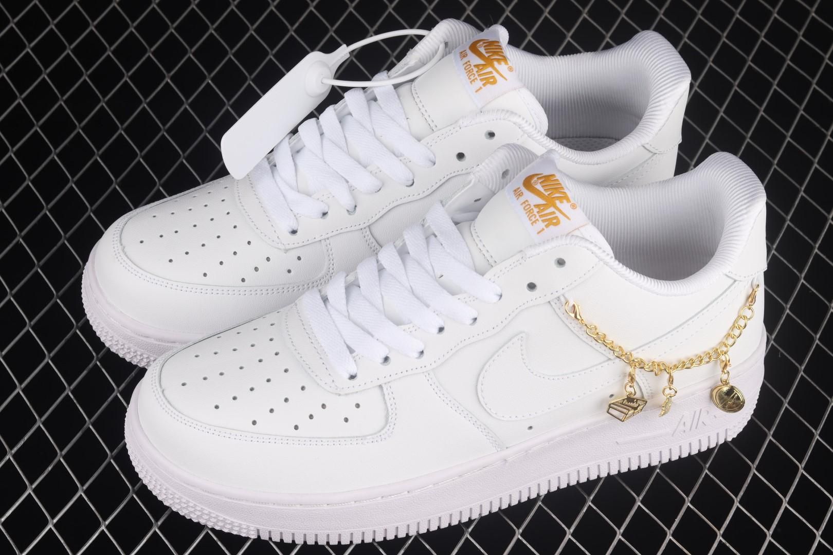 NikeAir Force 1 Low - White Pendant