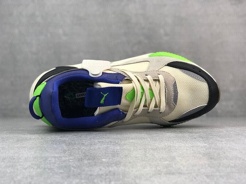 PumaRS-X x Sankuanz - Cloud Cream/Royal Blue