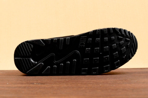 NikeUnisex Air Max 90 Essential Running Shoe - Triple Black