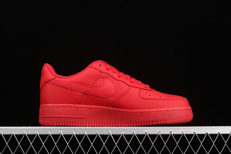 NikeAir Force 1 AF1 Low - Triple Red