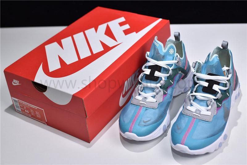 NikeMen's React Element 87 - Royal Tint Blue