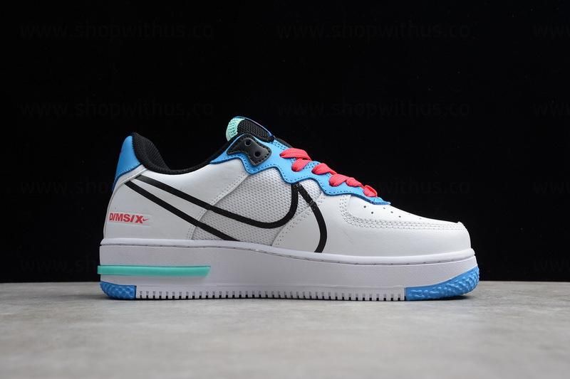NikeAir Force 1 AF1 React - Astronomy Blue