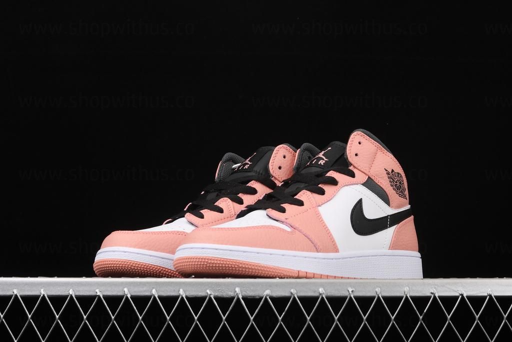 WMNS Air Jordan 1 AJ1 Mid - Pink Quartz