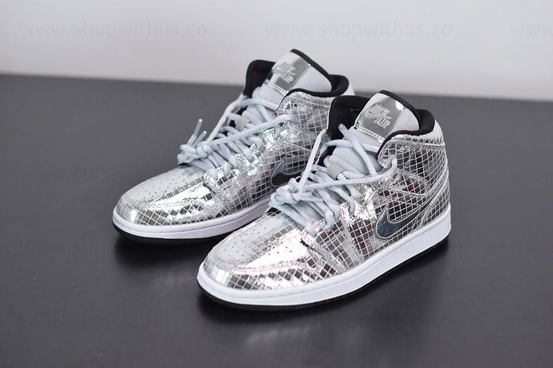 Air Jordan 1 AJ1 Mid - Disco Ball