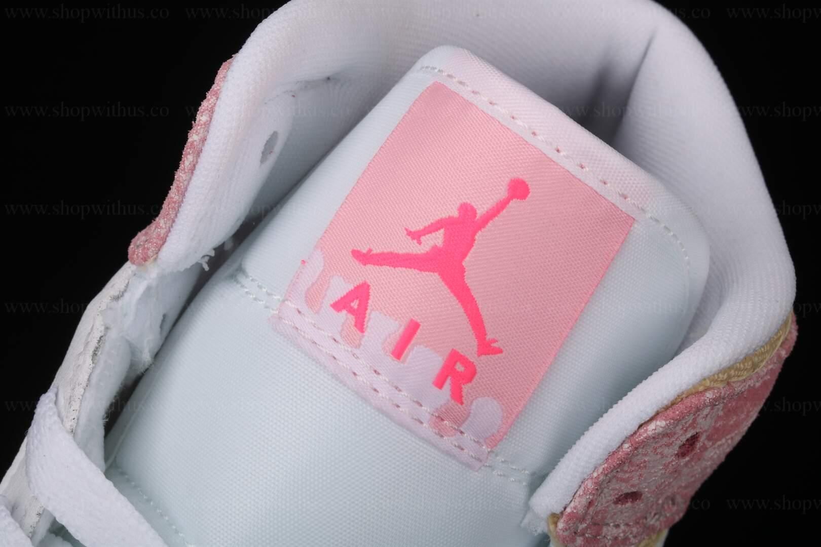 WMNS Air Jordan 1 AJ1 Mid - Paint Drip