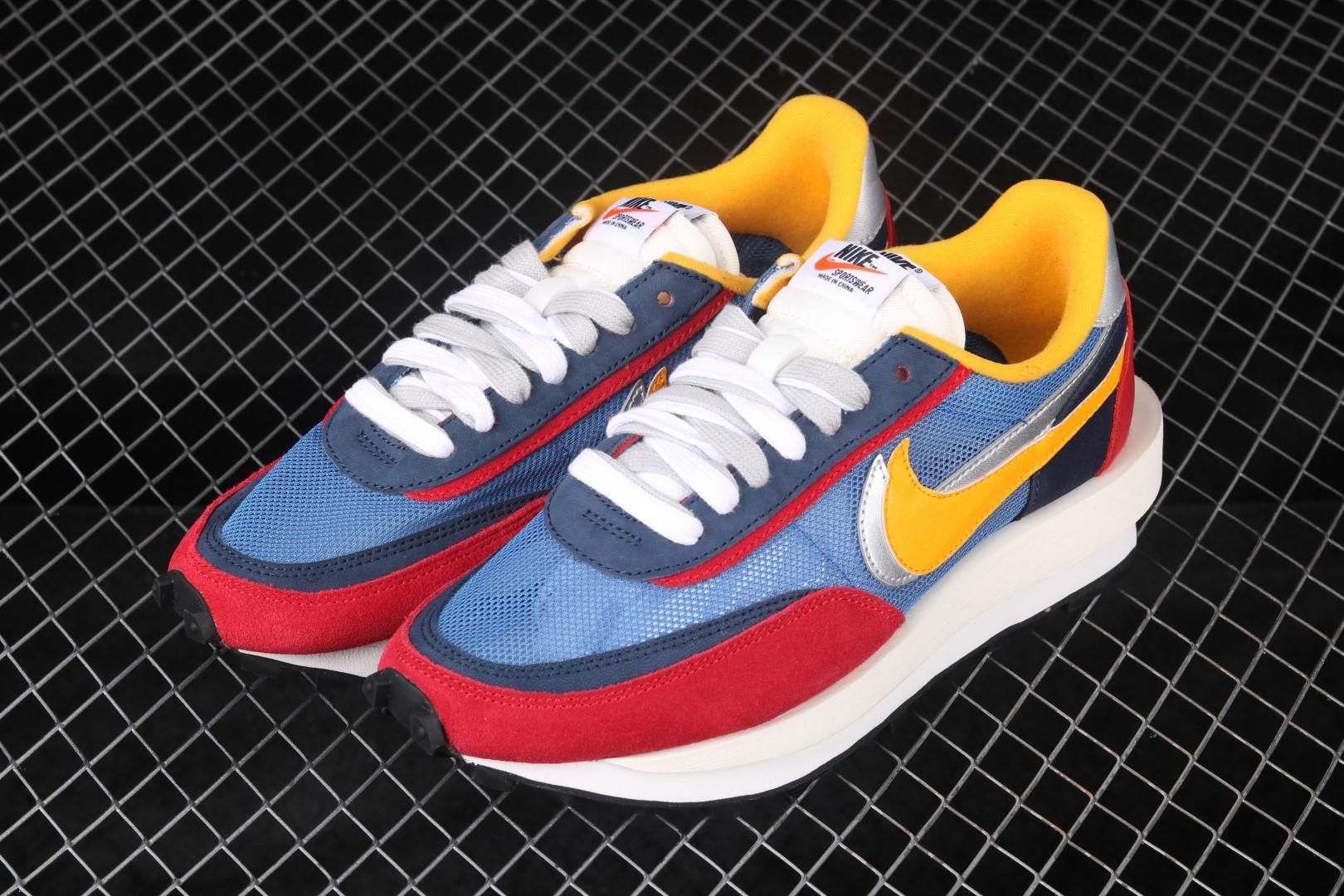 Sacai X LDWaffle - Varsity Blue