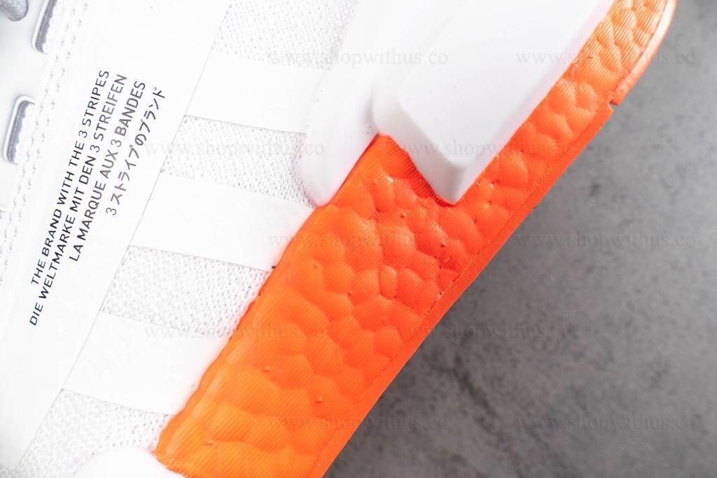 adidasMen's NMD R1 V2 - Cloud White/Solar Red