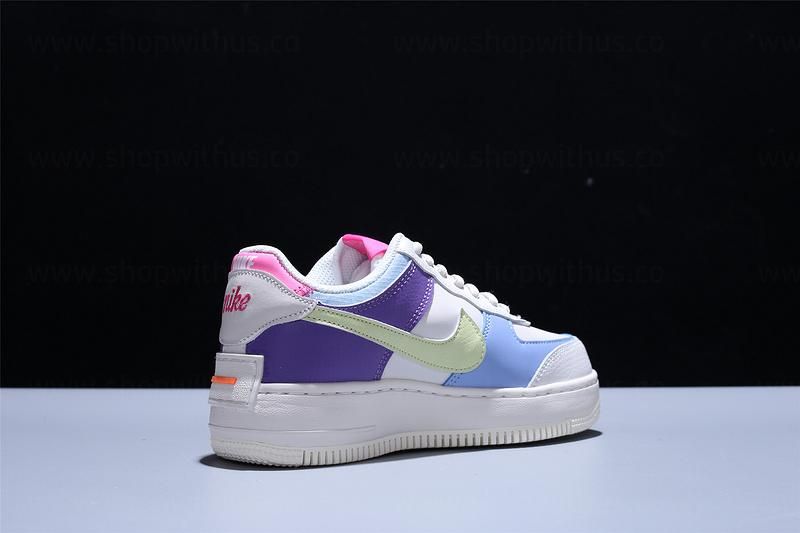 NikeUnisex Air Force 1 AF1 Shadow Beige - Pale Ivory