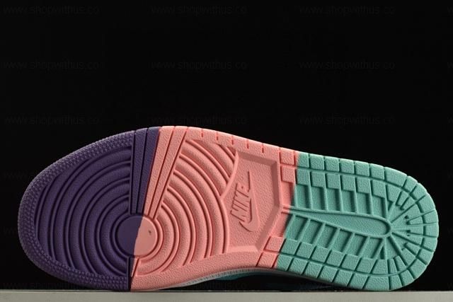 WMNS Air Jordan 1 Low - Pink/Black/Blue