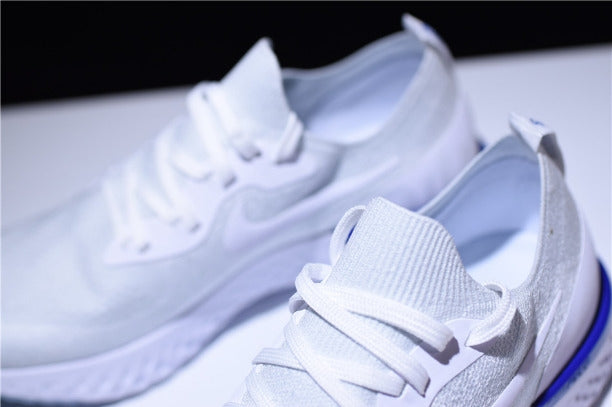 NikeUnisex Epic React Flyknit Running Shoes - Fusion White