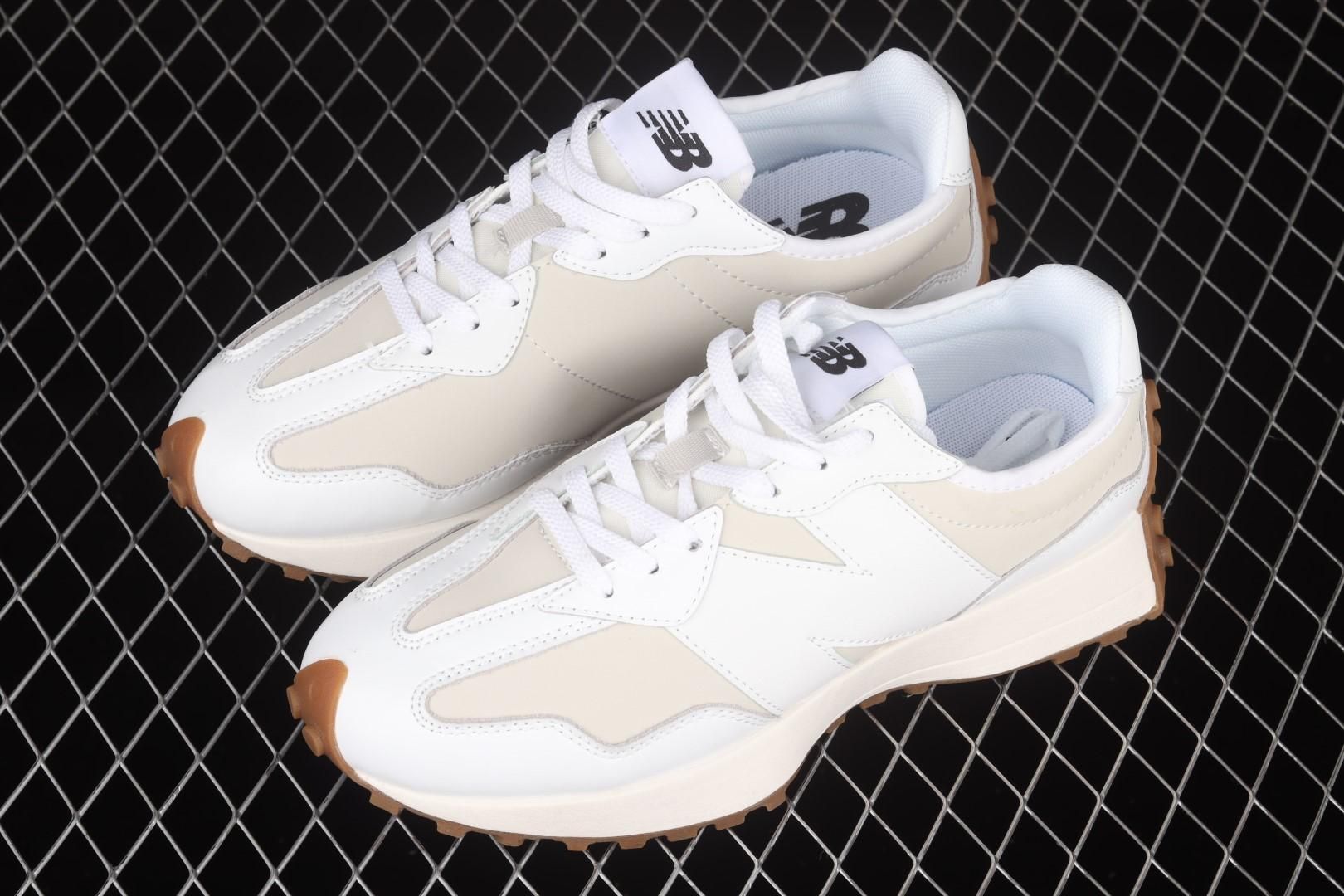 New Balance 327 - White Moonbeam Gum