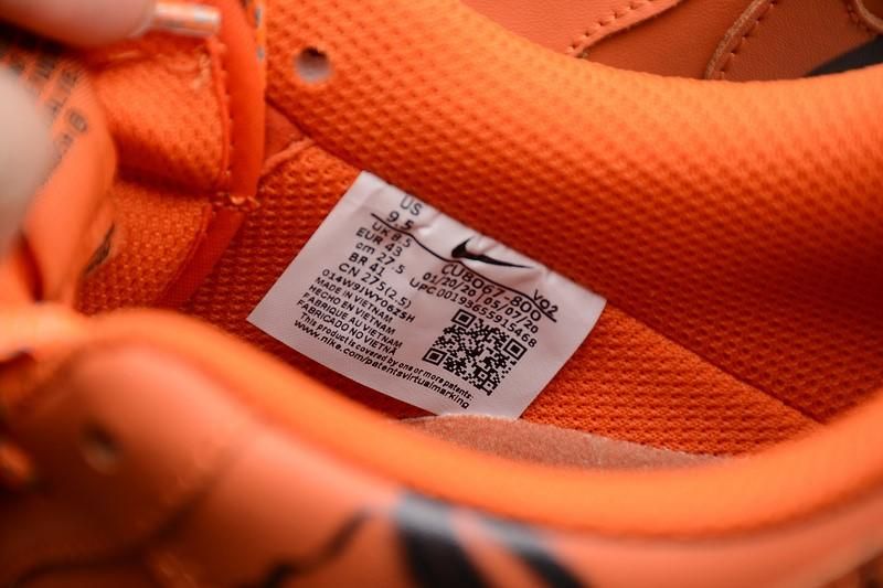 NikeUnisex  Air Force 1 AF1 Low - Orange Skeleton Halloween