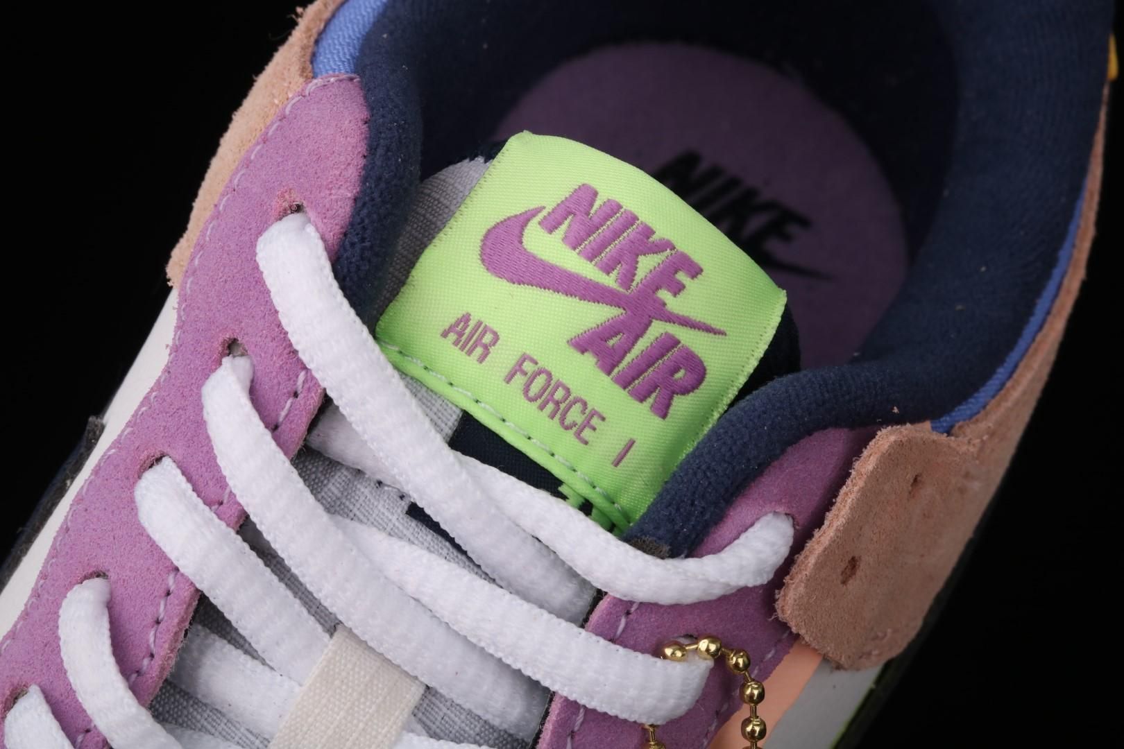 NikeUnisex Air Force 1 AF1 Low Shadow - Photon Dust/Crimson Tint